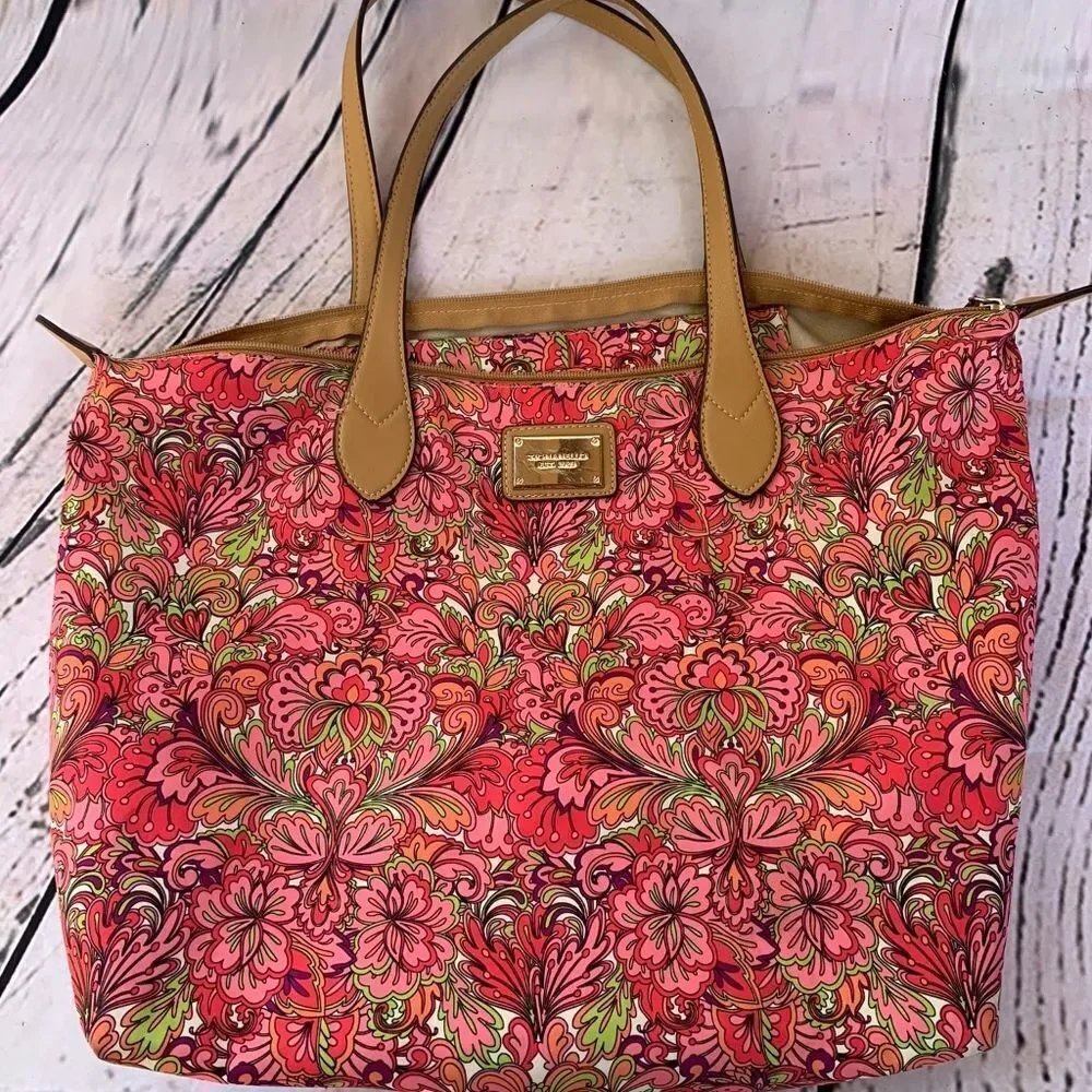 Tignanello‎ Floral Fabric Bag EUC and Gorge…